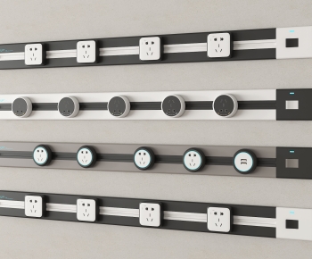 Modern Socket Panel-ID:520908853