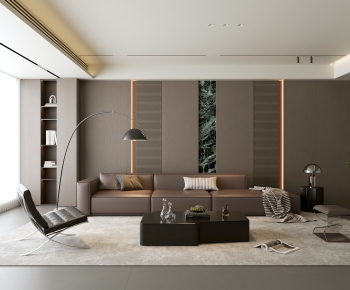 Modern A Living Room-ID:384748948