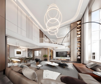 Modern A Living Room-ID:938378108