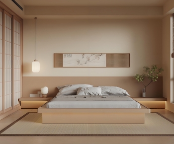 Japanese Style Bedroom-ID:895514015