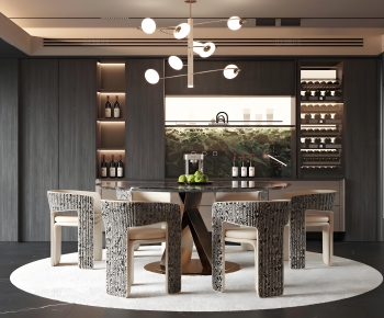 Modern Dining Room-ID:696771137