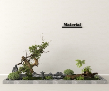 New Chinese Style Plant Landscaping-ID:853446013