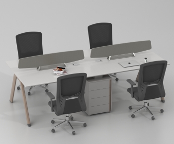 Modern Office Desk And Chair-ID:146200773
