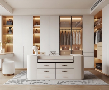 Modern Clothes Storage Area-ID:752420433