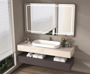 Modern Bathroom Cabinet-ID:651571995
