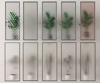 Modern Glass Screen Partition-ID:209917072