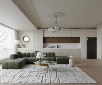 Modern A Living Room-ID:714539056