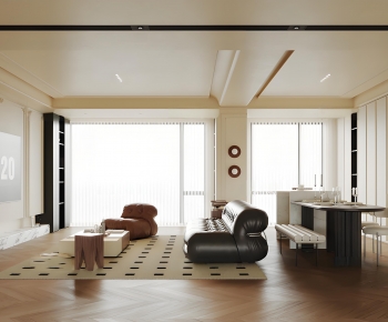 French Style A Living Room-ID:146677024