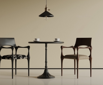 French Style Leisure Table And Chair-ID:425957922