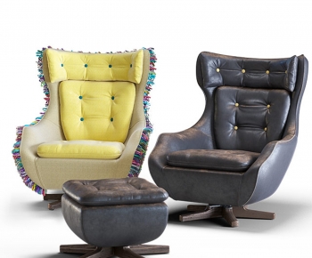 Simple European Style Single Sofa-ID:365287078