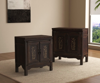 New Chinese Style Side Cabinet-ID:838748933