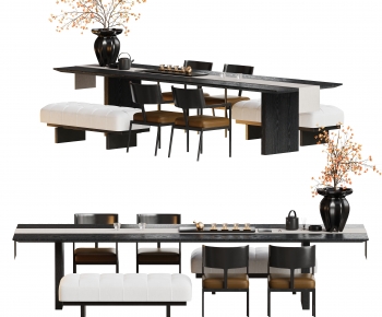 New Chinese Style Tea Tables And Chairs-ID:325660946