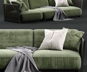 Modern Three-seat Sofa-ID:546236041