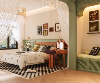 French Style Bedroom-ID:856030946