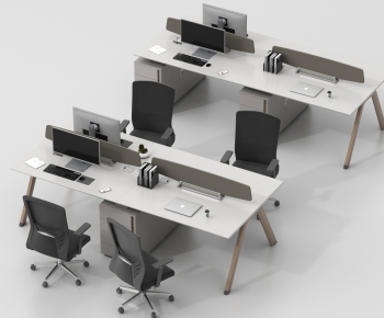 Modern Office Desk And Chair-ID:828042034