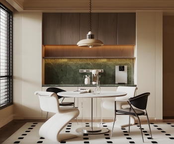 Modern Dining Table And Chairs-ID:431580557