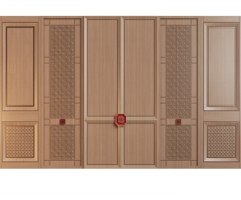 Chinese Style TV Wall-ID:535478124