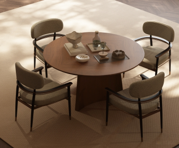 Modern Dining Table And Chairs-ID:557086945