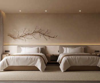 Wabi-sabi Style Guest Room-ID:467441117