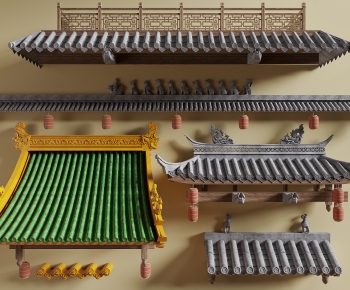Chinese Style Building Component-ID:914149057