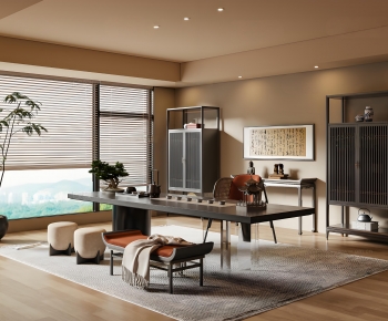 New Chinese Style Tea House-ID:144747026
