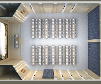 New Chinese Style Meeting Room-ID:664287091