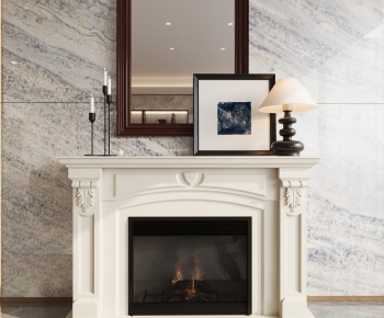 American Style Fireplace-ID:428774128