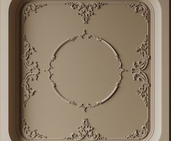 French Style Suspended Ceiling-ID:535644054