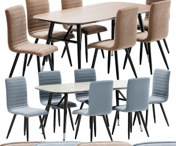 Modern Dining Table And Chairs-ID:106709054