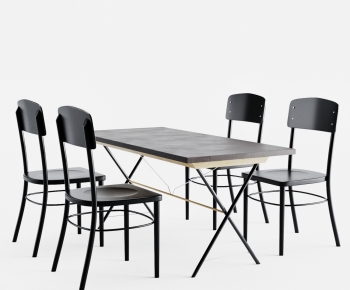 Modern Dining Table And Chairs-ID:905837063