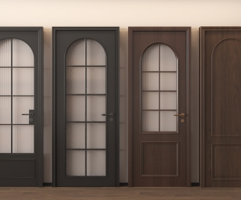 French Style Single Door-ID:729409934