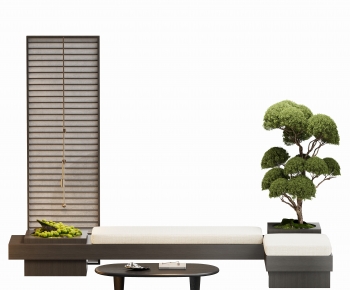 New Chinese Style Card Seat Sofa-ID:173690363