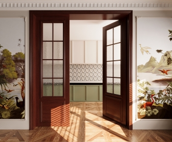 French Style Double Door-ID:387936126