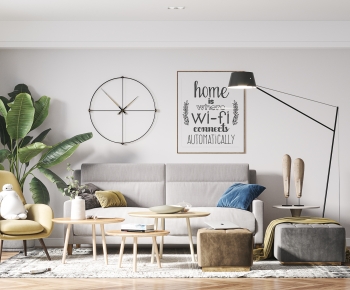 Nordic Style A Living Room-ID:839149008