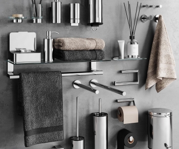 Modern Bathroom Set-ID:758363962