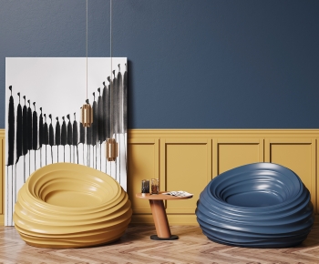 Modern Single Sofa-ID:989792117