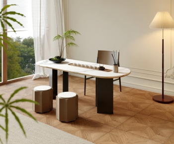 New Chinese Style Tea Tables And Chairs-ID:425705911