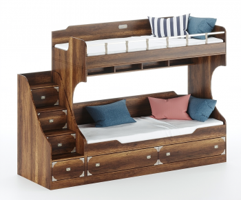 Modern Bunk Bed-ID:576239115