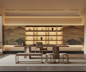 New Chinese Style Tea House-ID:820627934