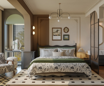 French Style Bedroom-ID:550707104