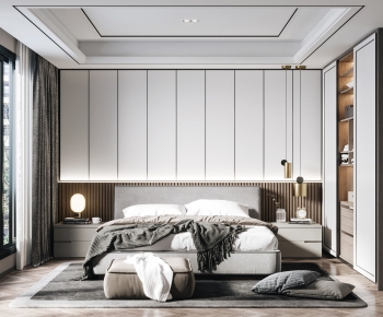 Modern Bedroom-ID:654495006