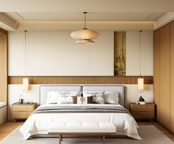 New Chinese Style Bedroom-ID:911794905