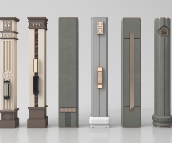 New Chinese Style Column-ID:470551971