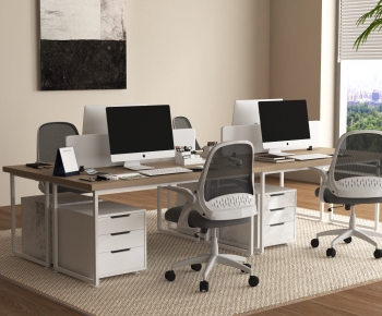 Modern Office Desk And Chair-ID:780045997