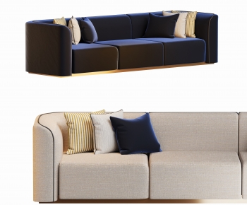 Modern Three-seat Sofa-ID:106670998