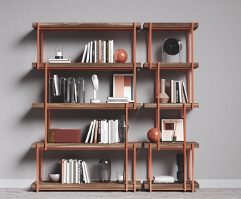 Modern Bookshelf-ID:802536965