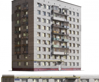 Modern Residential Building-ID:467546941