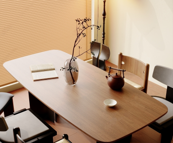 Modern Dining Table And Chairs-ID:823971997