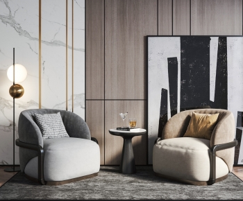 Modern Single Sofa-ID:843039993