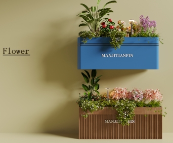 Modern Flower Bed, Flower Bowl, Flower Box-ID:379838982